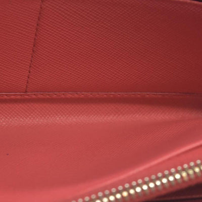 Prada Saffiano Metal Leather Continental Wallet CONSIGNMENT
