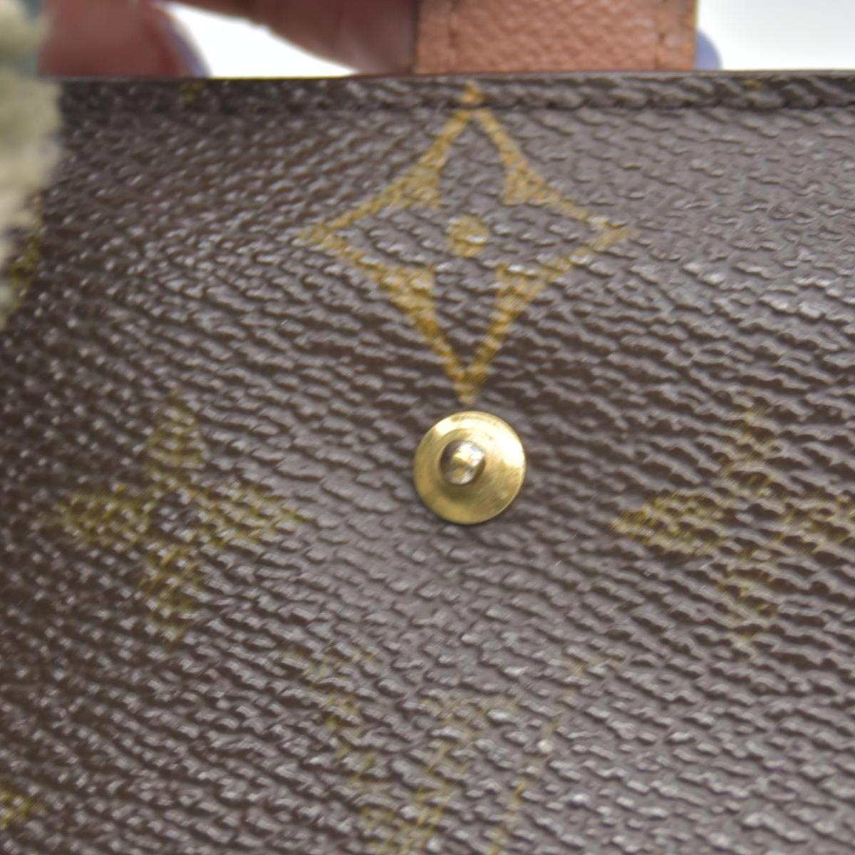 Louis Vuitton Kisslock French Wallet CONSIGNMENT