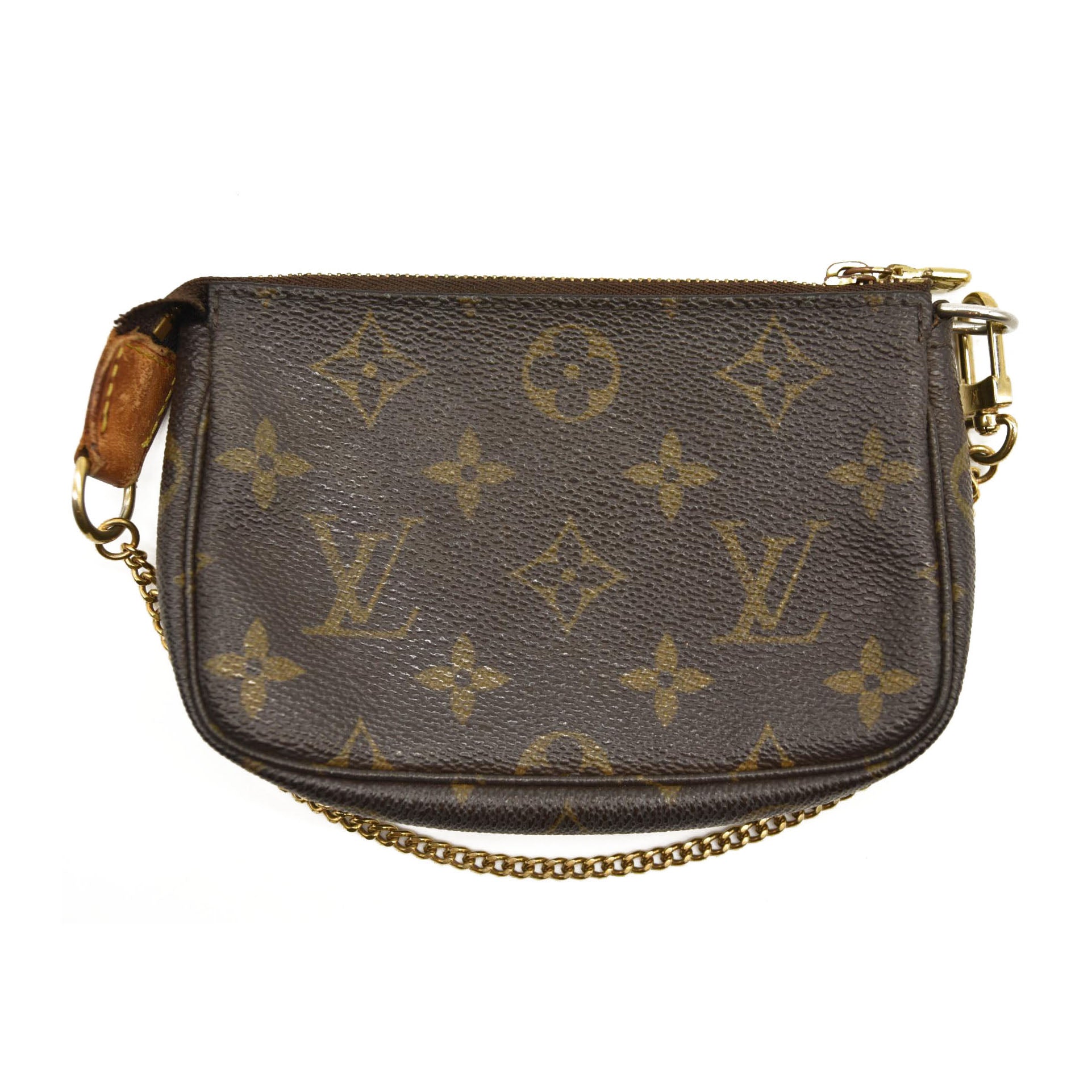 LOUIS VUITTON Monogram Mini Pochette Accessories FL0025