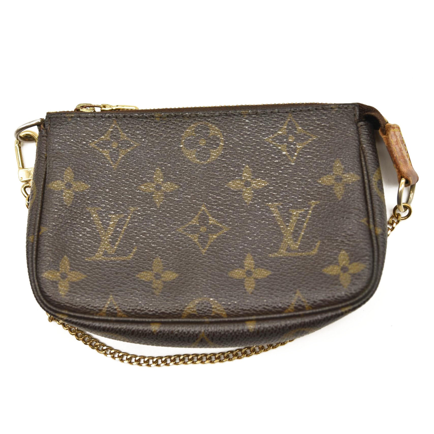LOUIS VUITTON Monogram Mini Pochette Accessories FL0025