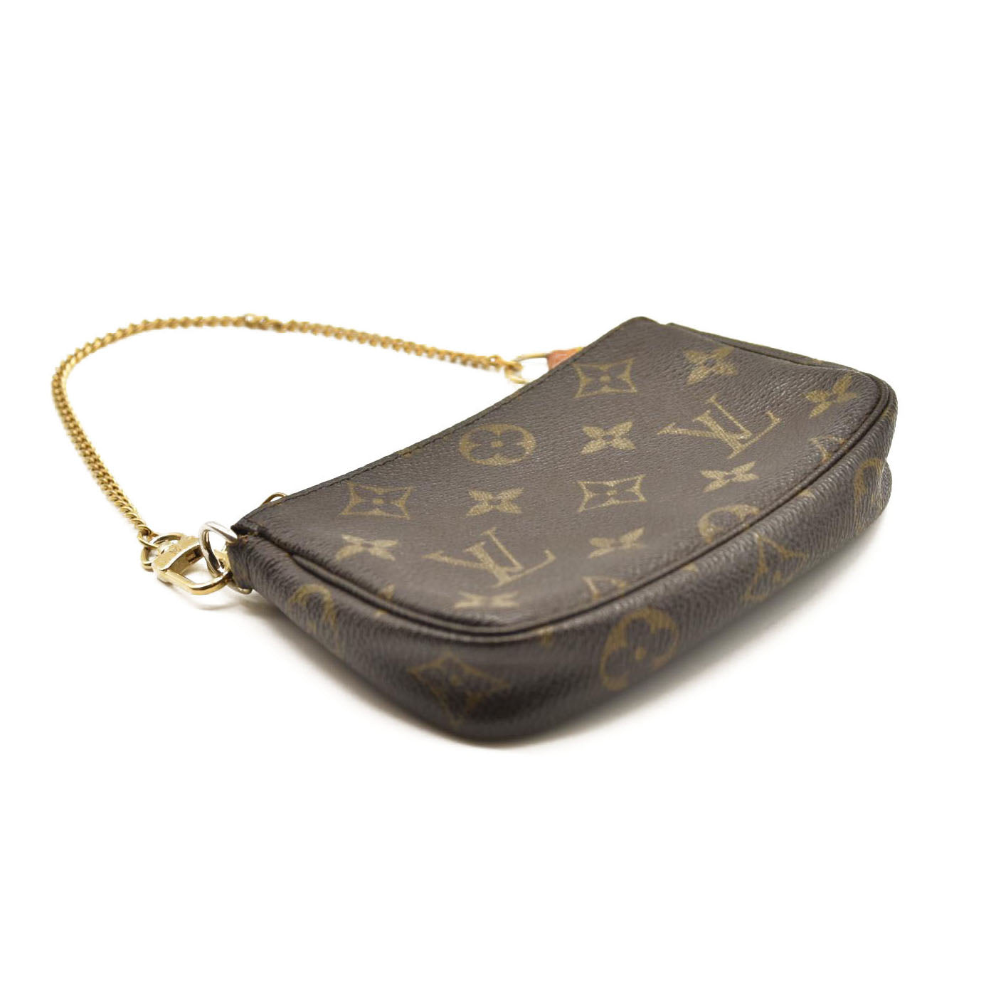 LOUIS VUITTON Monogram Mini Pochette Accessories FL0025