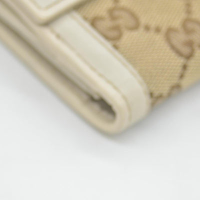 Gucci Monogram Sukey Continental Wallet Champagne CONSIGNMENT
