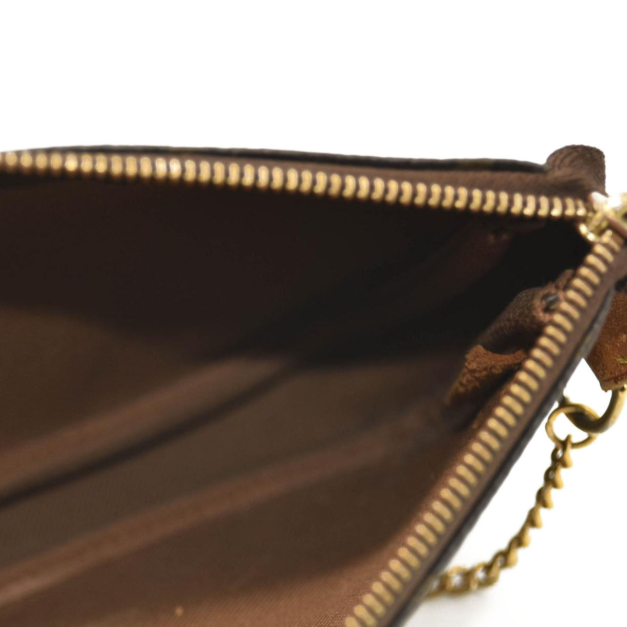 LOUIS VUITTON Monogram Mini Pochette Accessories FL0025