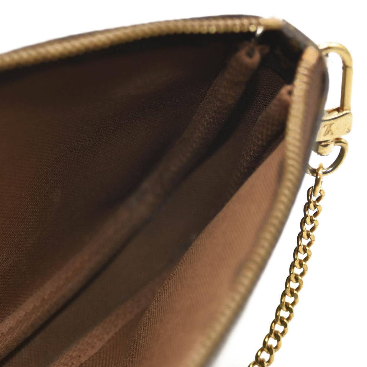 LOUIS VUITTON Monogram Mini Pochette Accessories FL0025