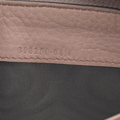 Gucci Pebbled Calfskin Soho Zip Around Wallet Camelia COSNIGNMENT