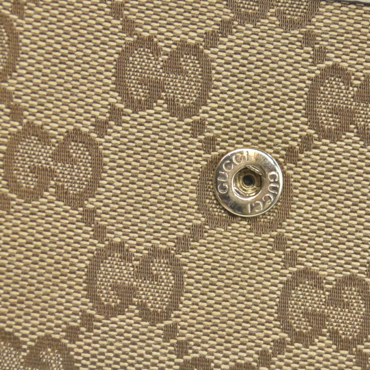 Gucci Monogram Sukey Continental Wallet Champagne CONSIGNMENT