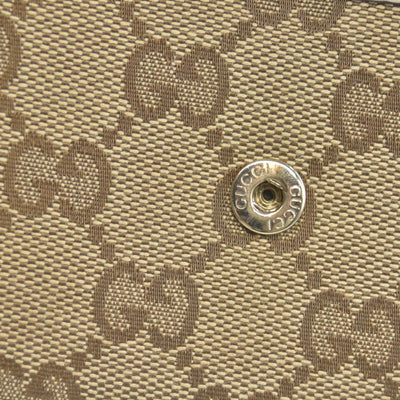 Gucci Monogram Sukey Continental Wallet Champagne CONSIGNMENT