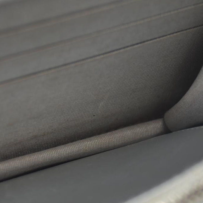 $3000 Chanel  Patent Quilted Golden Class Wallet on Chain WOC Silver