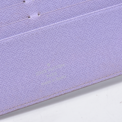 $890 Louis Vuitton Monogram Multicolor Insolite Wallet Black Purple CA2191 CONSIGNMENT