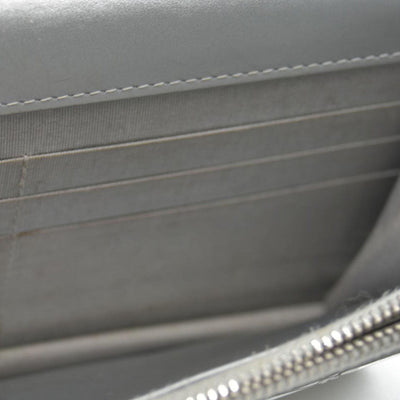 $3000 Chanel  Patent Quilted Golden Class Wallet on Chain WOC Silver