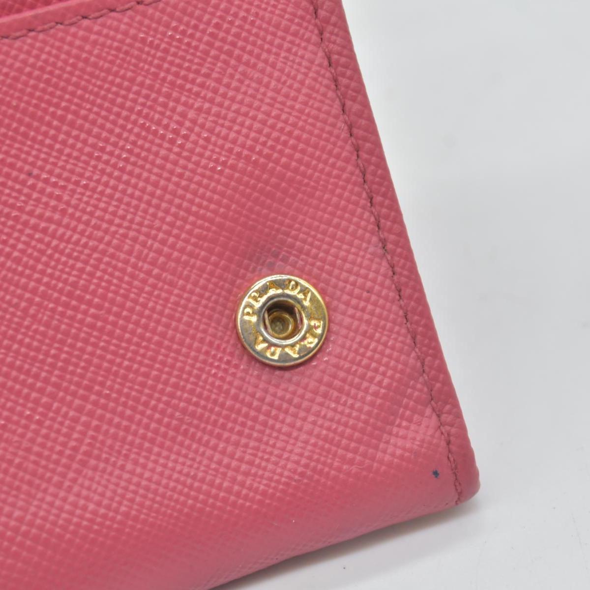 Prada Saffiano Metal Leather Continental Wallet CONSIGNMENT