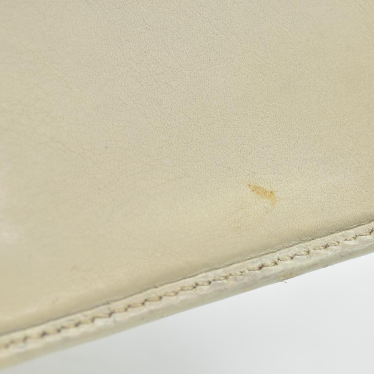 Gucci  GG Signature Leather Continental Wallet in Ivory CONSIGNMENT