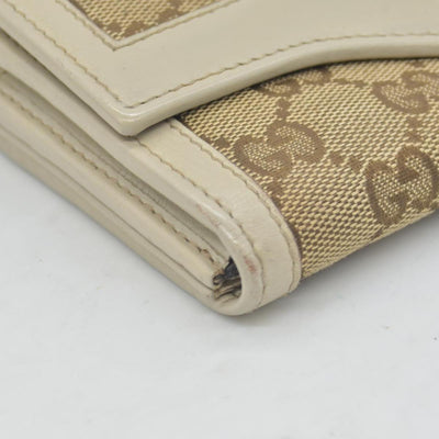 Gucci Monogram Sukey Continental Wallet Champagne CONSIGNMENT
