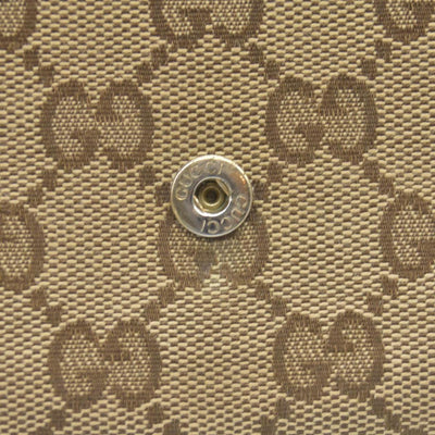 Gucci Monogram Sukey Continental Wallet Champagne CONSIGNMENT