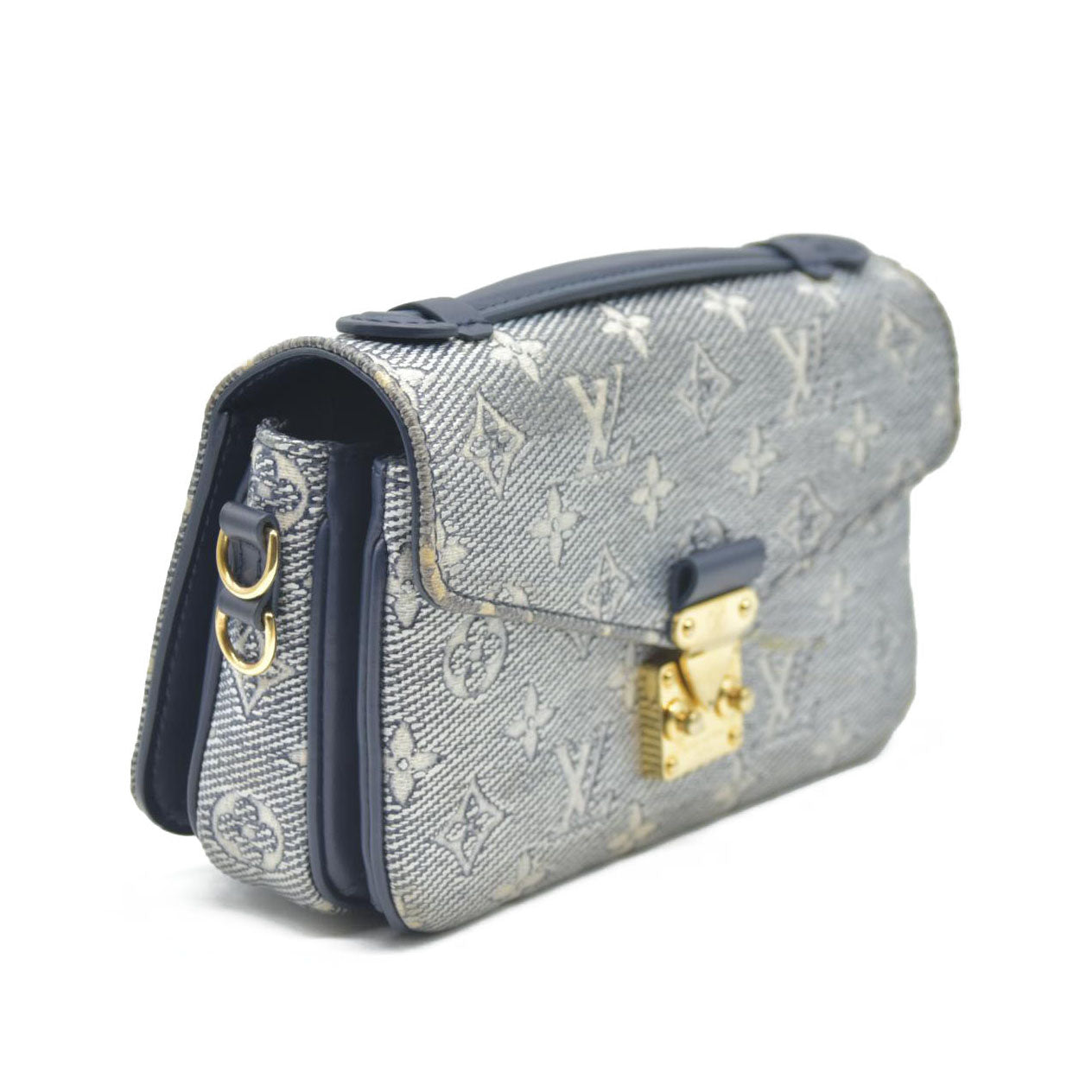 Louis Vuitton  Monoglam Pochette Metis East West Blue