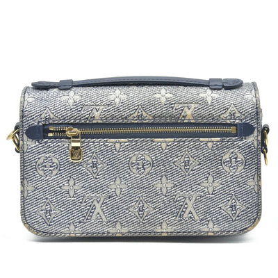 Louis Vuitton  Monoglam Pochette Metis East West Blue