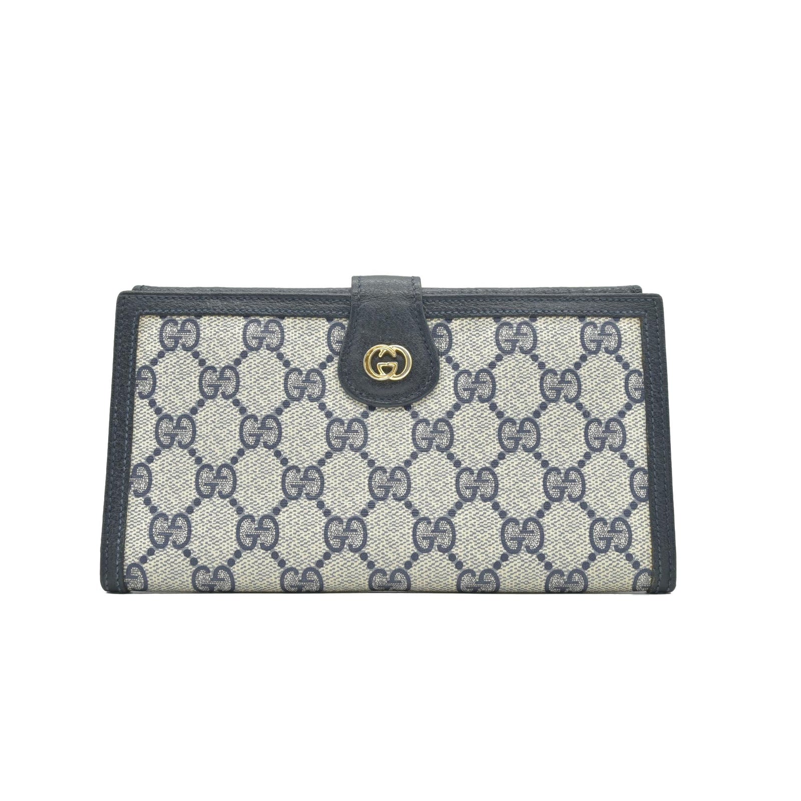 Gucci  GG Supreme French Purse CONSIGNMENT