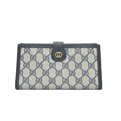Gucci  GG Supreme French Purse CONSIGNMENT