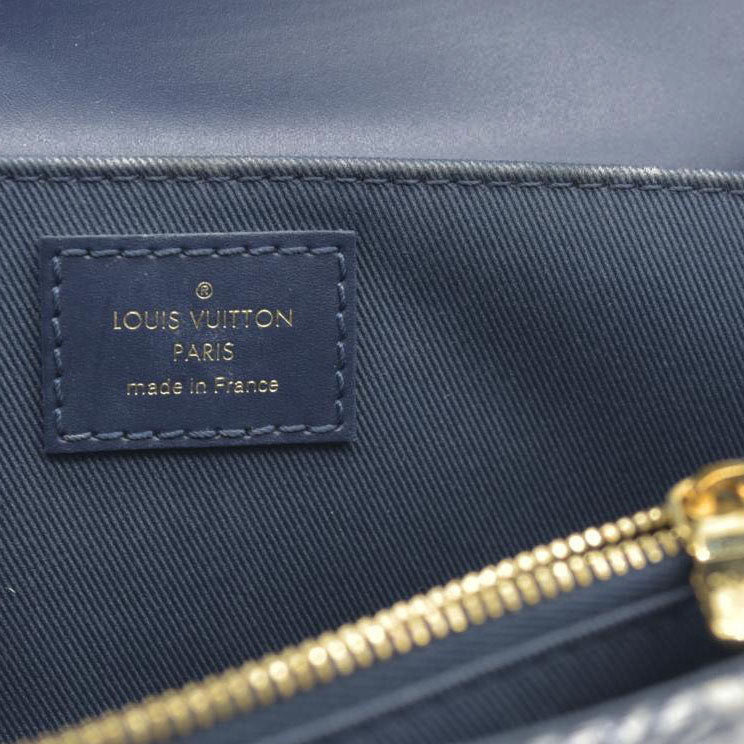 Louis Vuitton  Monoglam Pochette Metis East West Blue