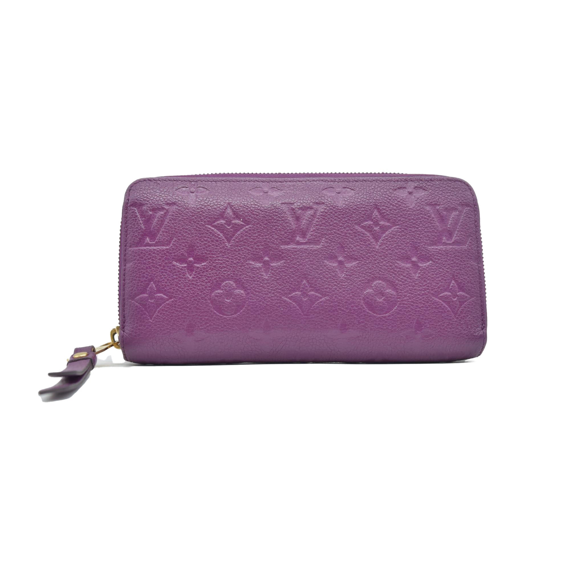 Louis Vuitton Empreinte Zippy Wallet Raisin CONSIGNMENT