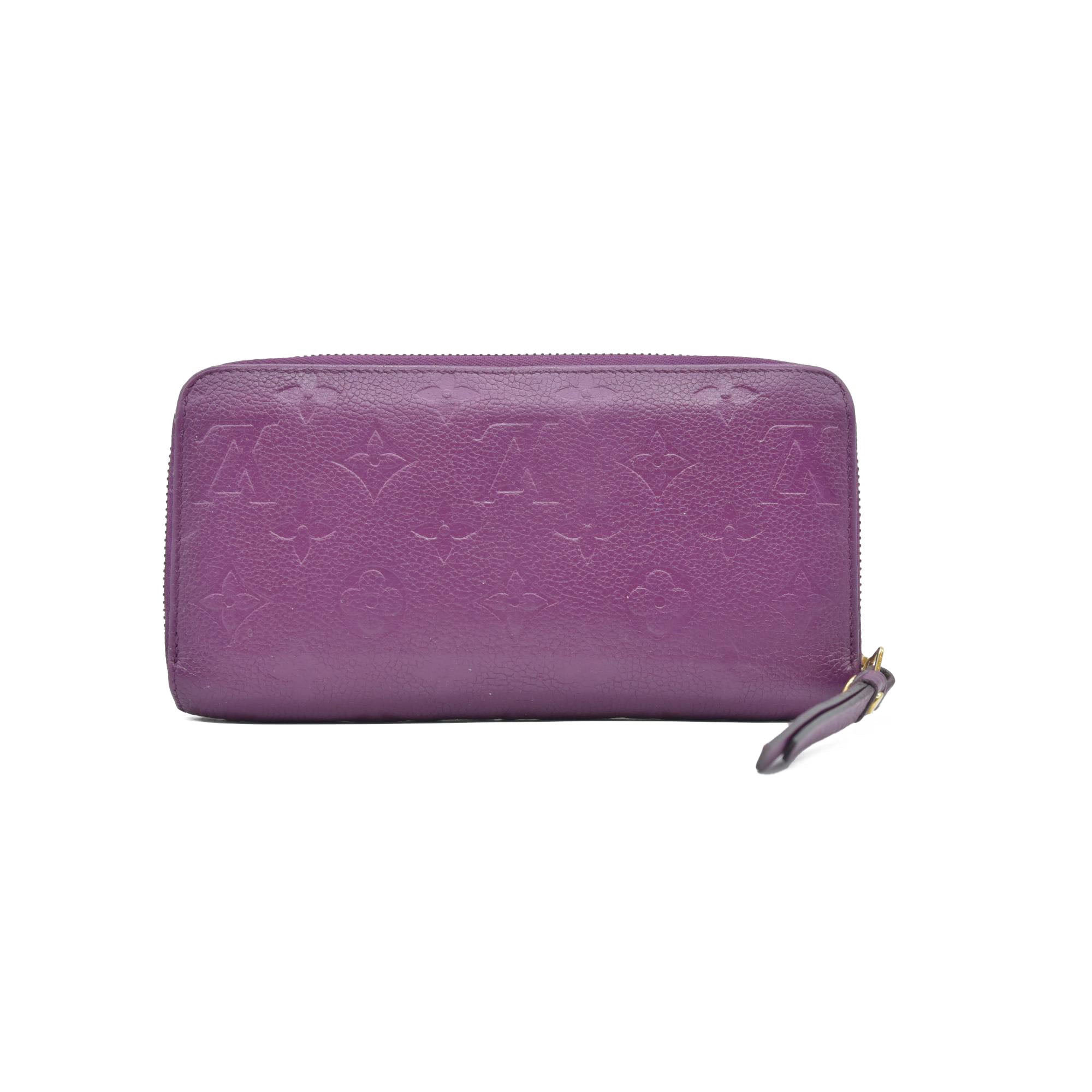Louis Vuitton Empreinte Zippy Wallet Raisin CONSIGNMENT