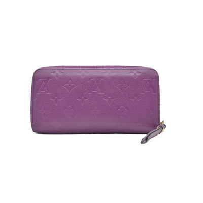 Louis Vuitton Empreinte Zippy Wallet Raisin CONSIGNMENT