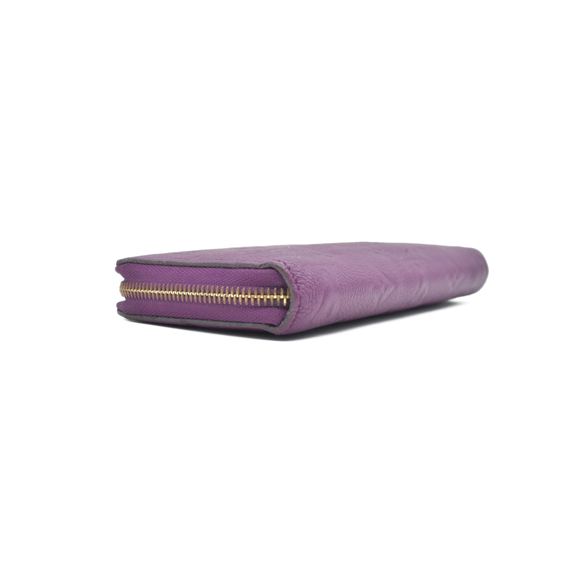 Louis Vuitton Empreinte Zippy Wallet Raisin CONSIGNMENT