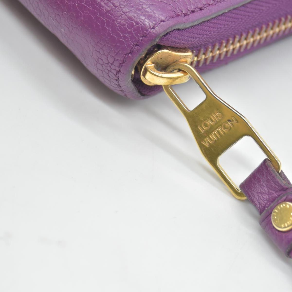 Louis Vuitton Empreinte Zippy Wallet Raisin CONSIGNMENT