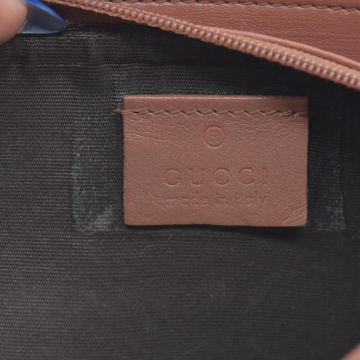 Gucci Micro GG Supreme Stars GG Pierce Zip Around Wallet CONSIGNMENT