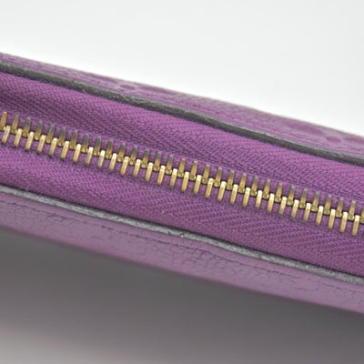 Louis Vuitton Empreinte Zippy Wallet Raisin CONSIGNMENT