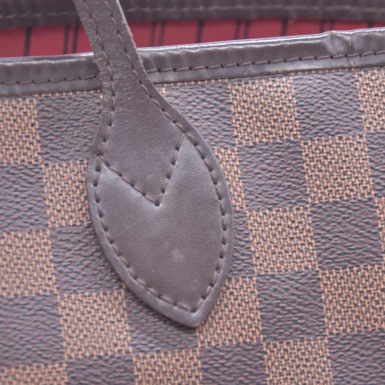 $2240 2018 Louis Vuitton Damier Ebene Neverfull MM with Pouch SD2168