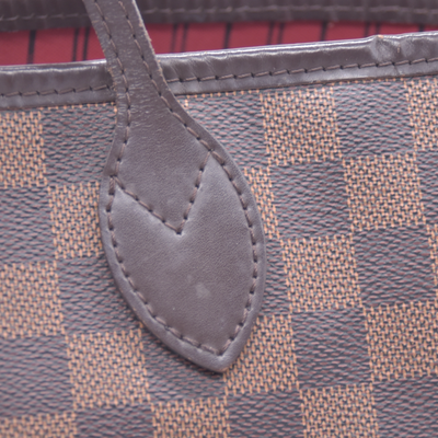 $2240 2018 Louis Vuitton Damier Ebene Neverfull MM with Pouch SD2168