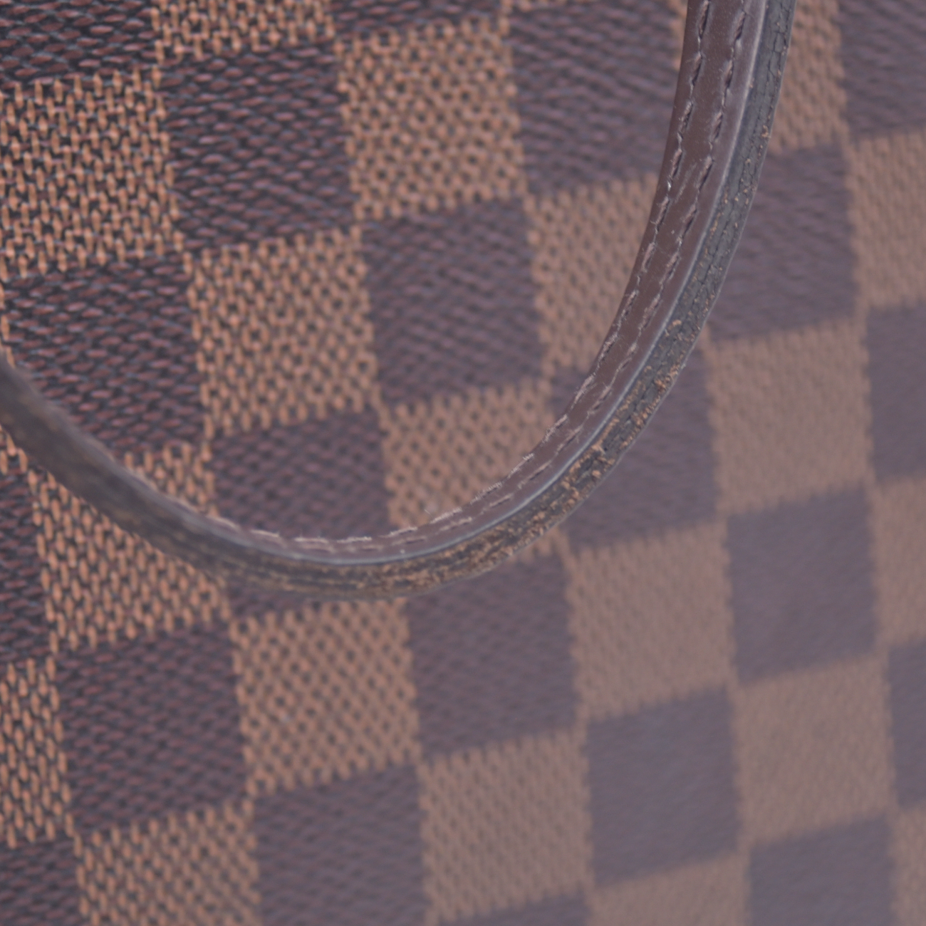 $2240 2018 Louis Vuitton Damier Ebene Neverfull MM with Pouch SD2168