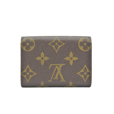 $435 Louis Vuitton Monogram Porte Monnaie Plat Coin Purse Wallet CONSIGNMENT