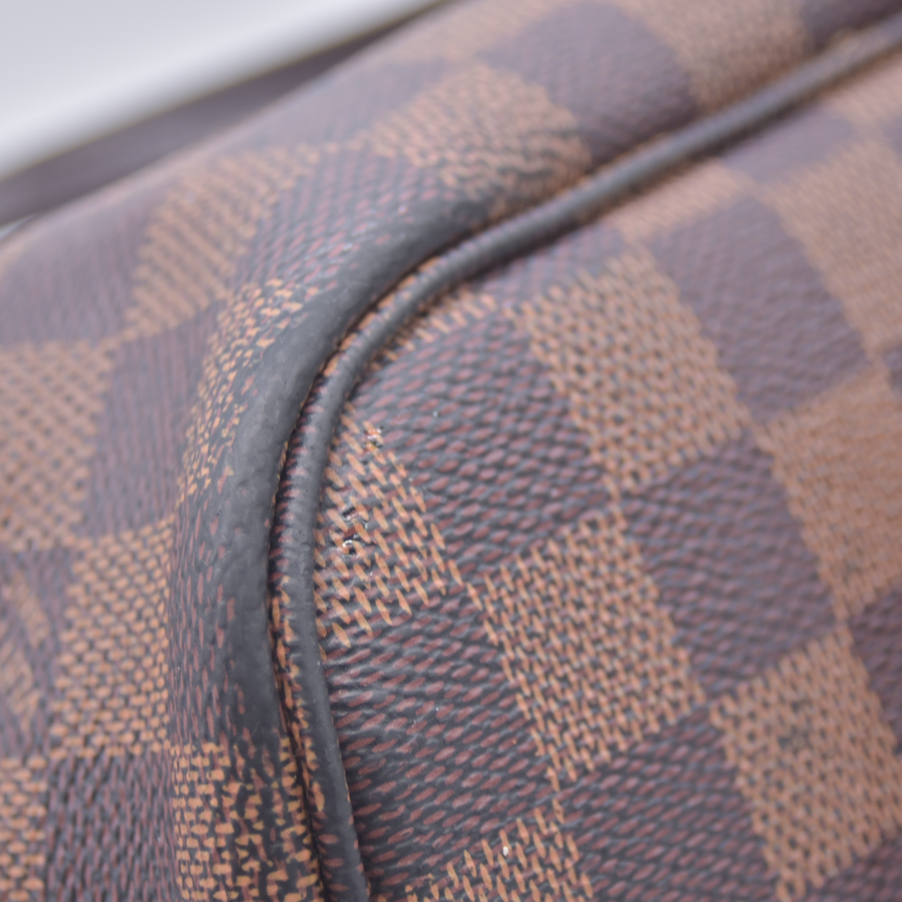 $2240 2018 Louis Vuitton Damier Ebene Neverfull MM with Pouch SD2168