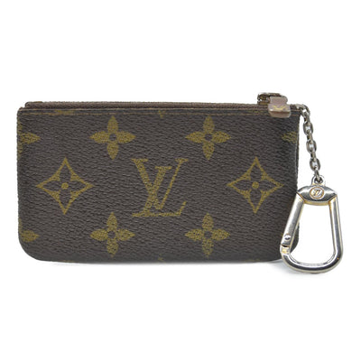 $345 LOUIS VUITTON Monogram Coin Purse Key Pochette Cles 8904ET