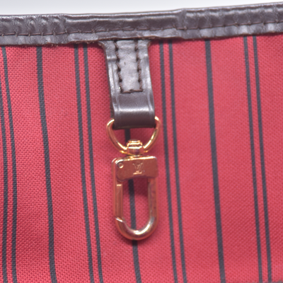 $2240 2018 Louis Vuitton Damier Ebene Neverfull MM with Pouch SD2168