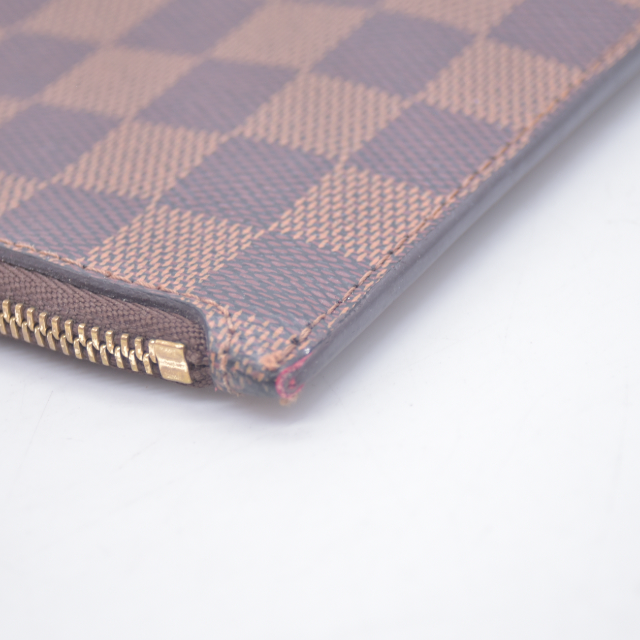 $2240 2018 Louis Vuitton Damier Ebene Neverfull MM with Pouch SD2168