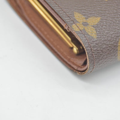 Louis Vuitton Kisslock French Wallet CONSIGNMENT