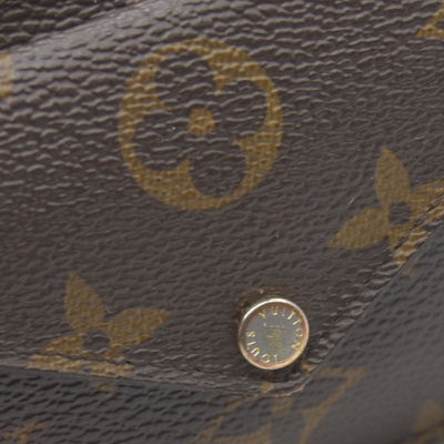 Louis Vuitton  Monogram Recto Verso Card Holder Black RFID Damaged Key Ring