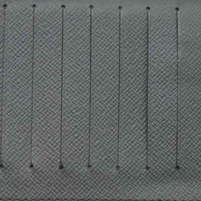LOUIS VUITTON Zippy Wallet Vertical Purse black Taiga CONSIGNMENT