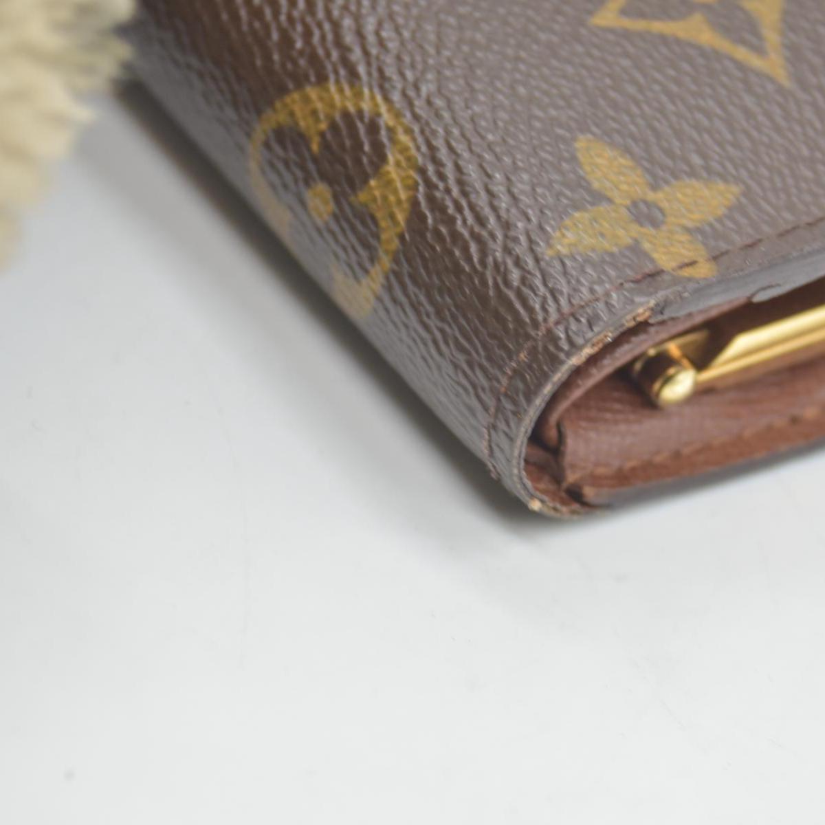 Louis Vuitton Kisslock French Wallet CONSIGNMENT