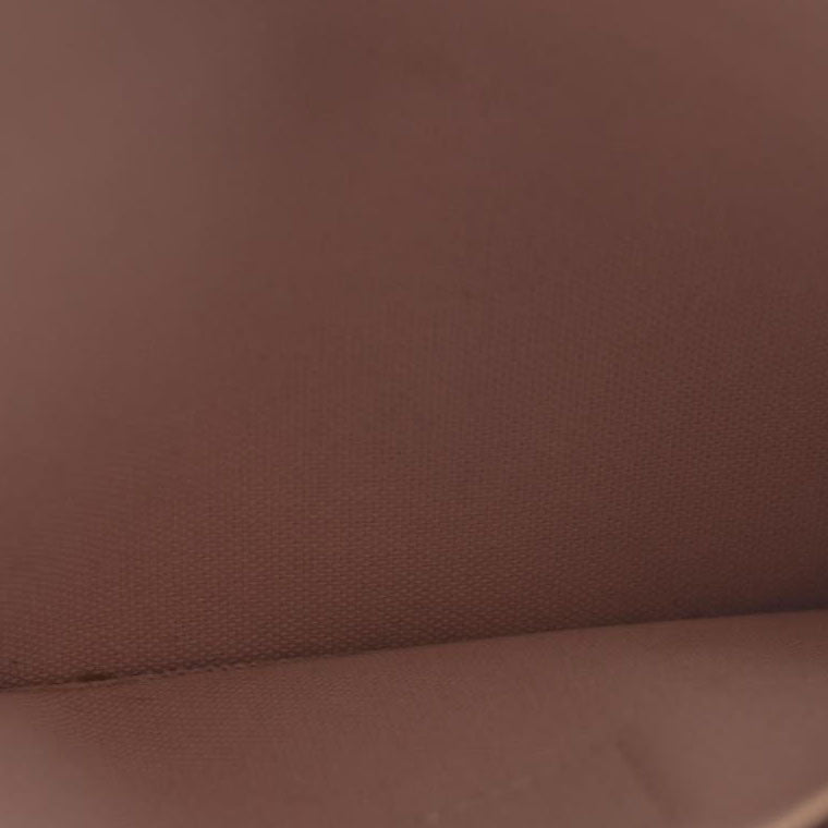 AUCTION $1720 Louis Vuitton  Damier Azur Calfskin Pochette Felicie Eau De Rose