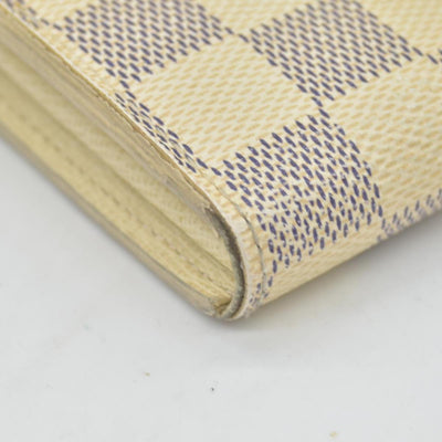 $775 Louis Vuitton Damier Azur Sarah Wallet NM CONSIGNMENT