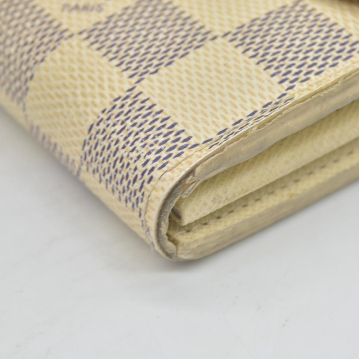 $775 Louis Vuitton Damier Azur Sarah Wallet NM CONSIGNMENT
