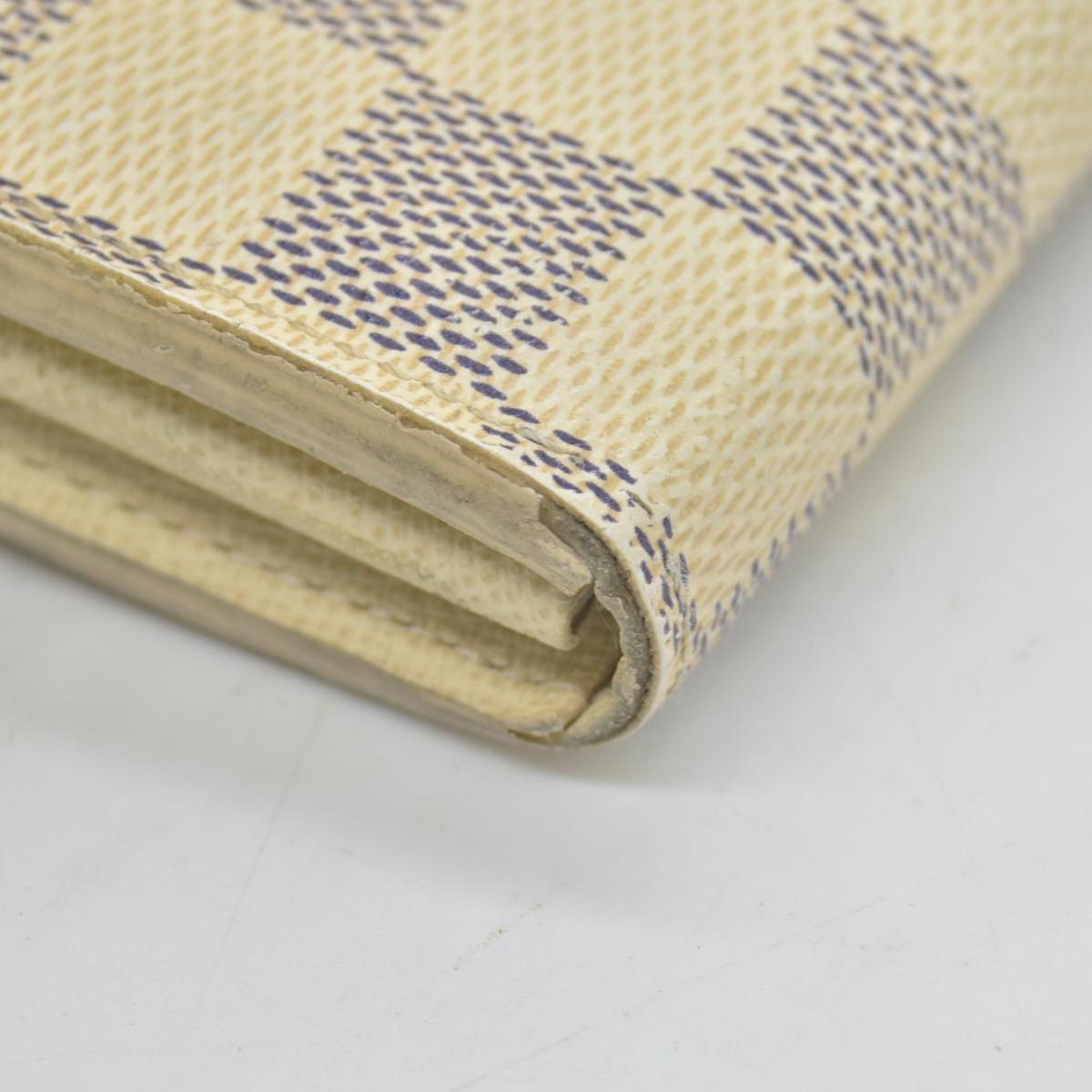 $775 Louis Vuitton Damier Azur Sarah Wallet NM CONSIGNMENT