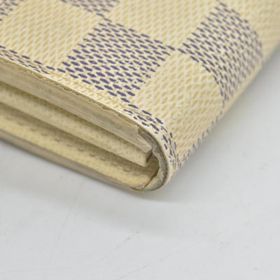 $775 Louis Vuitton Damier Azur Sarah Wallet NM CONSIGNMENT