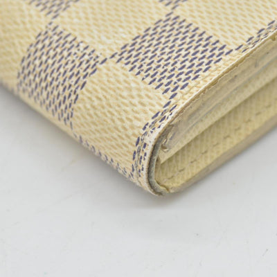 $775 Louis Vuitton Damier Azur Sarah Wallet NM CONSIGNMENT