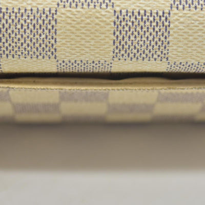 $775 Louis Vuitton Damier Azur Sarah Wallet NM CONSIGNMENT