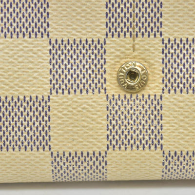 $775 Louis Vuitton Damier Azur Sarah Wallet NM CONSIGNMENT